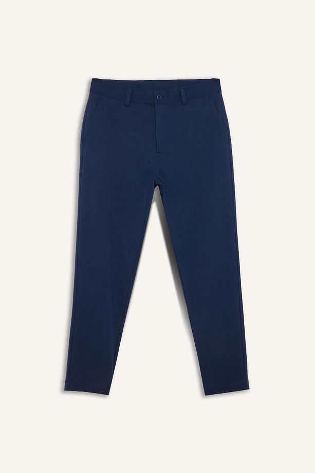 Tailored Fit Normal Kesim Düz Paça Her Yöne Esneyen Yazlık Kumaş Pantolon C7508ax25sp - 8