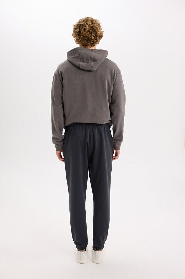 Regular Fit Eşofman Altı Cepli Basic Düz Beli Bağcıklı Lastikli Paça D4416ax25sp - 6