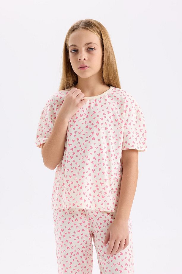 Kız Çocuk Regular Fit 2'li Pijama Takımı D8197a8ns - 3