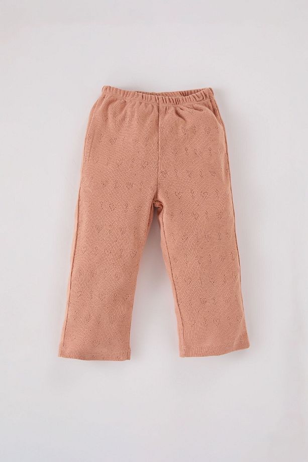 Kız Bebek Pijama Takımı Uzun Kollu Ribana Üst Uzun Alt D7168A524WN - 2