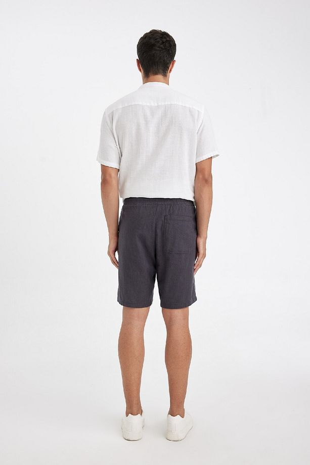 Relax Fit Pamuklu Bermuda Şort D7916ax24sm - 7