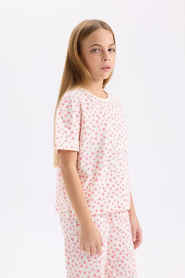 Kız Çocuk Regular Fit 2'li Pijama Takımı D8197a8ns - 4