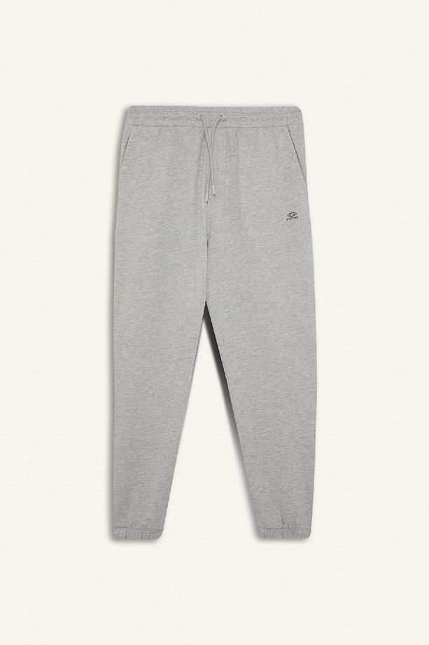 Regular Fit Eşofman Altı Cepli Basic Düz Beli Bağcıklı Lastikli Paça D4416AX25SP - 7
