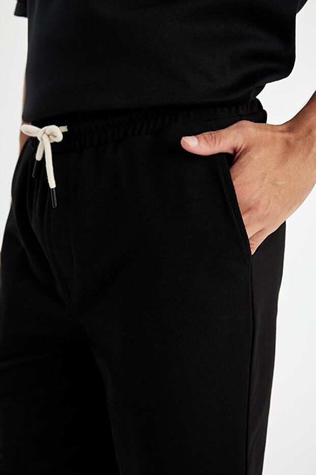 Regular Fit Cepli Basic Düz Bermuda Şort D7933ax24sm - 5