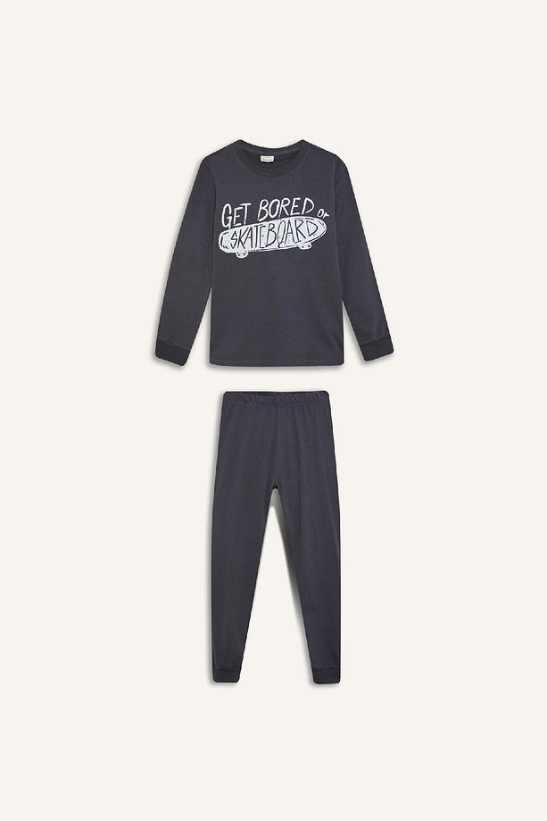 Erkek Çocuk Regular Fit 2'li Pijama Takımı D8777a8ns - 7