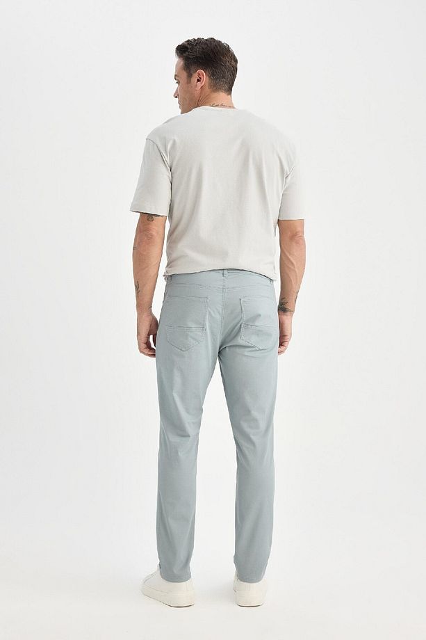 Regular Fit Normal Kesim Yazlık Düz Paça Chino Kanvas Pantolon D7349ax25sp - 6