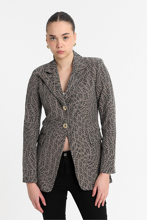 Kadın Blazer Ceket - 4