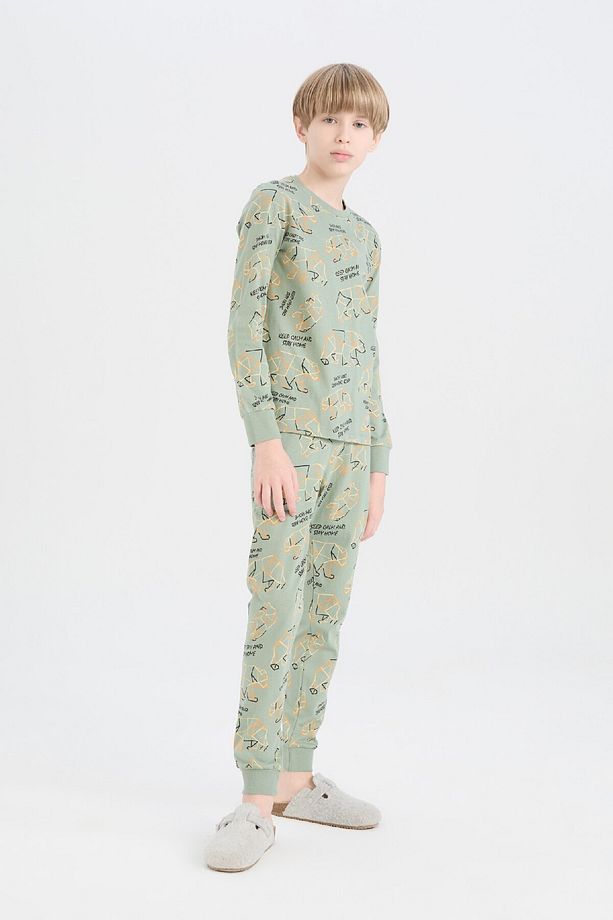 Erkek Çocuk Regular Fit 2'li Pijama Takımı D8768a8ns - 2