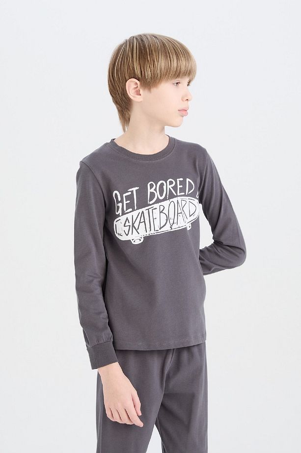 Erkek Çocuk Regular Fit 2'li Pijama Takımı D8777a8ns - 4