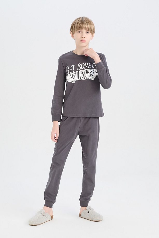 Erkek Çocuk Regular Fit 2'li Pijama Takımı D8777a8ns - 1