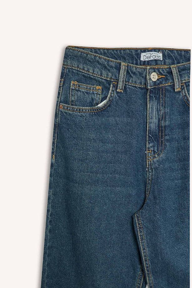 90's Wide Leg Yüksek Bel Geniş Paça Uzun Jean Kar Yıkamalı Pantolon D7953ax25sp - 8