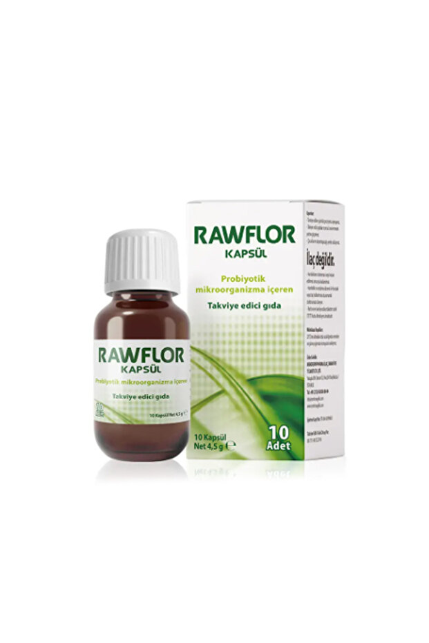 Rawflor Probiyotik 10 Kapsül - 1