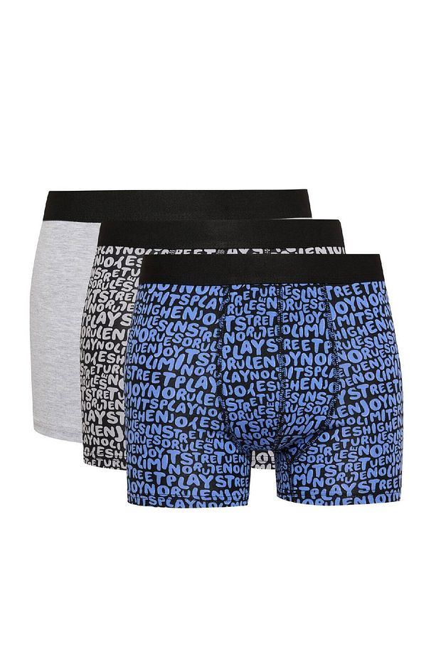 Regular Fit 3'lü Boxer E0242ax24cw - 1