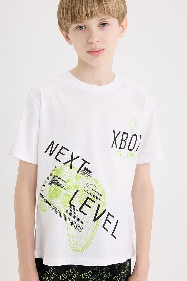 Erkek Çocuk Xbox Pijama Takımı Kısa Kollu Üst Şort E0339A825SM - 4