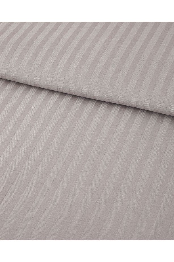 Crystal İpeksi Twill Tek Kişilik Nevresim Takımı 160x220 cm Gül Kurusu - 3
