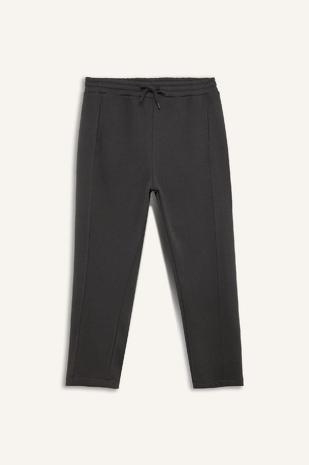 Regular Fit Eşofman Altı Beli Lastikli Basic Düz Cepli Düz Paça D9707ax24au - 8