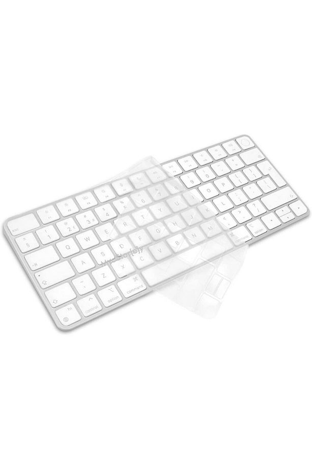 Klavye Koruyucu Apple Magic Keyboard-3 Türkçe Q Baskılı (TR-UK) A2449 A2450 A3118 A3203 Ile Uyumlu - 4