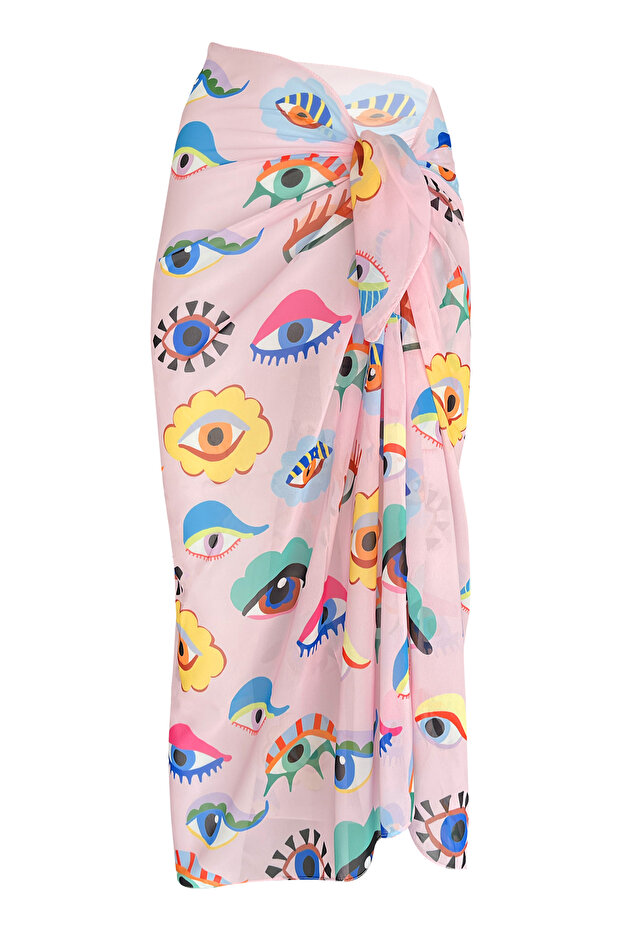 Magic Eye Şifon Pareo - 2