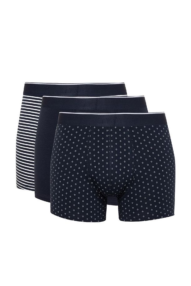 Regular Fit Desenli 3'lü Boxer A1459ax24au - 1