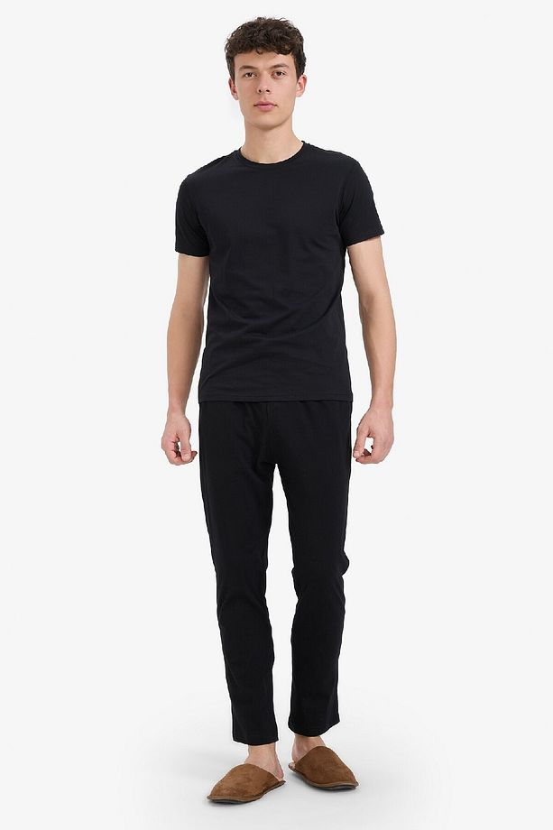 Regular Fit Basic Düz Cepli Pijama Altı Z7323AZ25SP - 3