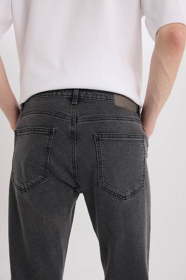 Sergio Regular Fit Normal Kalıp Normal Bel Boru Paça Jean Pantolon D9827AX25SP - 6
