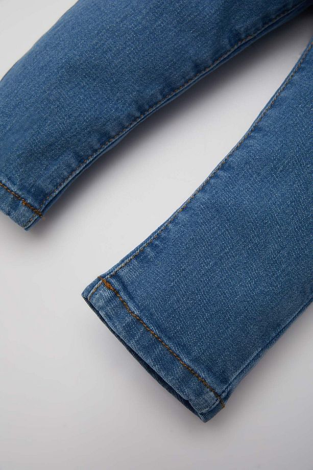 Erkek Bebek Düz Paça Basic Düz Jean Pantolon B6744a525sp - 3