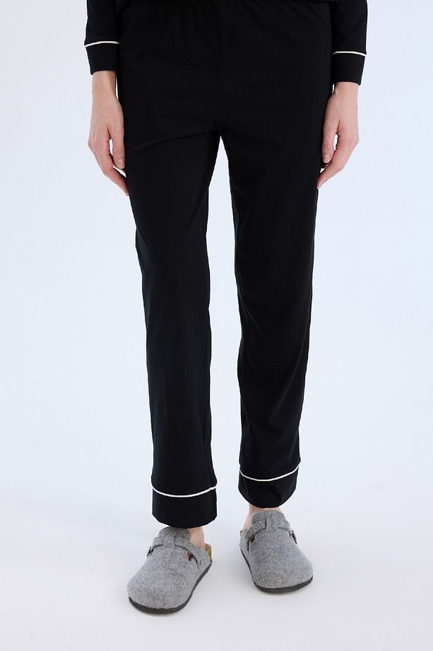 Pijama Takımı Uzun Kollu Üst Esnek Belli Uzun Alt-fall In Love D6846ax25sp - 6