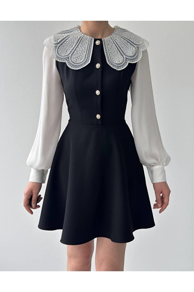 Rochie cu guler pentru bebeluși Asio - 2