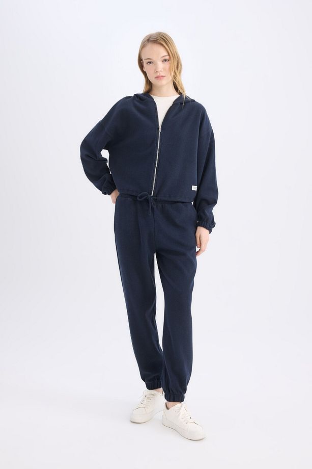 Coool Basic Düz Jogger Eşofman Altı Beli Paçası Lastikli E1478ax24wn - 3