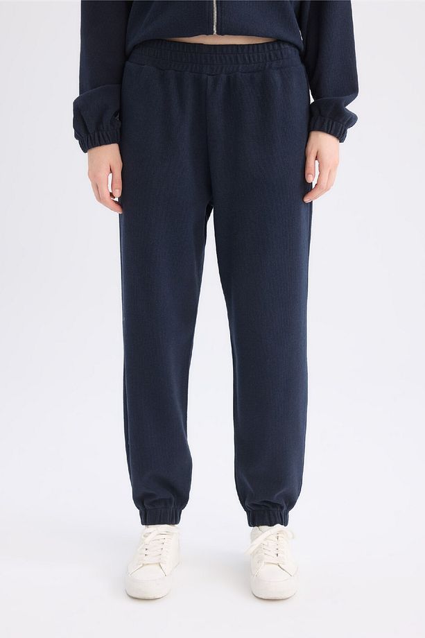 Coool Basic Düz Jogger Eşofman Altı Beli Paçası Lastikli E1478ax24wn - 5