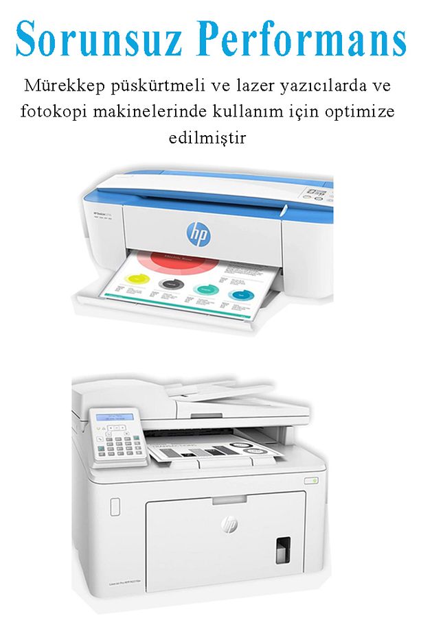 Telli Dosya Plastik A4 10 lu Poşet Dosya 50 li A4 Fotokopi Kağıdı 100 Adet 1 Paket Ekonomik Kaliteli - 5