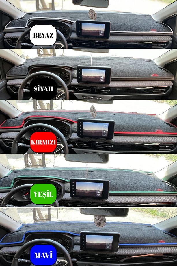 Scoda Scala 2020 Ön Gögüs Panel Torpido Koruma Koruyucu Kilifi Halisi / A3d/ 3d - 6