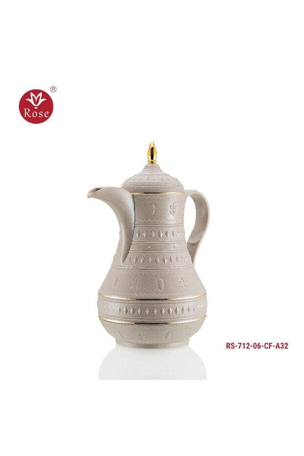 RS-712-ترمس نص لتر قهوة روز ( 600 ) مل (حجم صغير)