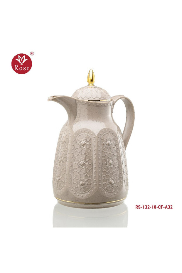 RS-132-ترمس لتر قهوة روز ( 1000 ) مل
