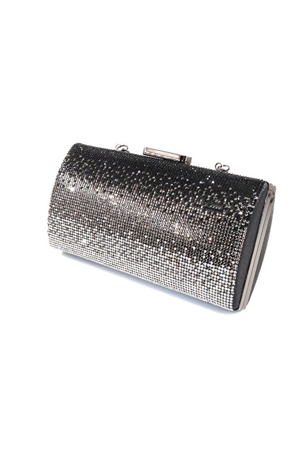 Black Evening Bag with Stones. Clutch Black Stone Evening Bag. The Evening Dress Bag Is Black. Black Evening Dress Bag.