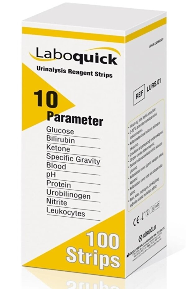 Laboquıck 10 Parametre Idrar Stribi 3 paket - 2