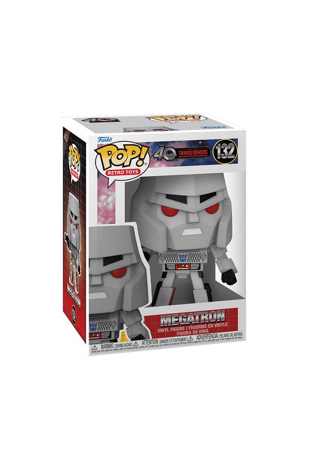 Pop! Megatron Figürü - Transformers Retro Toys 40. Yıl #132 (Transformers 40th Anniversary) - 1