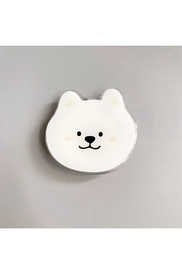 Popsocket Telefon Tutacağı Köpek Desenli Sevimli Yapışkanlı Masaüstü Stand için Tutacak - 1