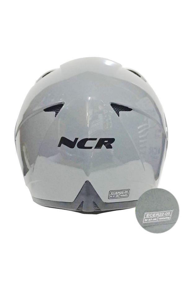 Çene Açılır Kask Gri Ece Belgeli Cool Gray - 5