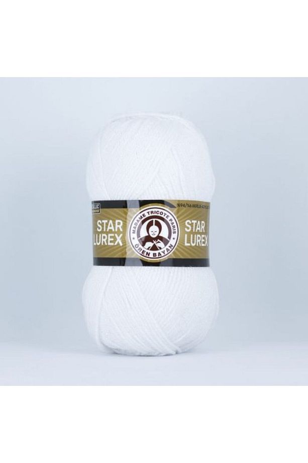 Star Lurex Metalik El Örgü İpi 100g 000Y (Art:3020) 1 Adet - 1