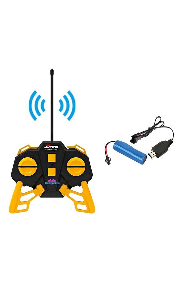 Rc Buldozer Ekskavatör Kepçe Oyuncak Iş Makinası Uzaktan Kumandalı Full Fonksiyon - 3