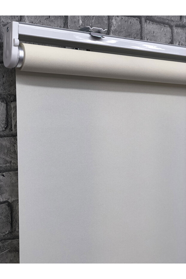 MAT KETEN KREM STOR PERDE - 2