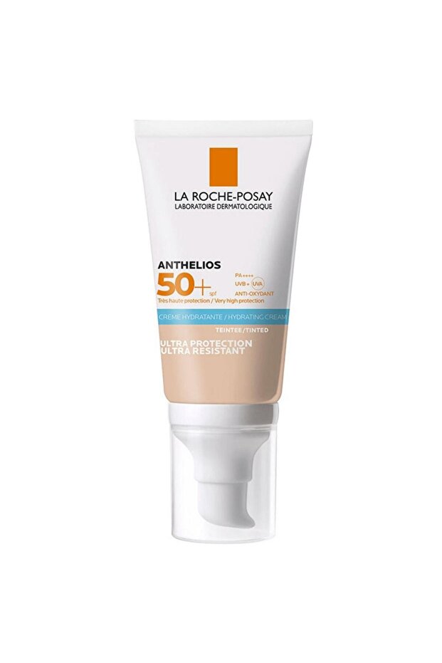 Anthelios uvmune spf+50 high protection colorful face sunscreen for sensitive skin