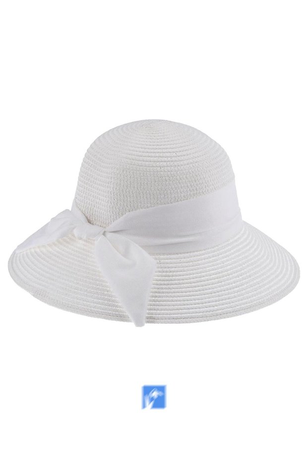 Short Brim Luxury Hat for Women 57-58 cm (There Is a Narrowing Rope Inside)