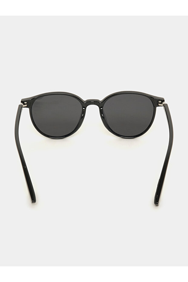 Solid Round Sunglasses - 4