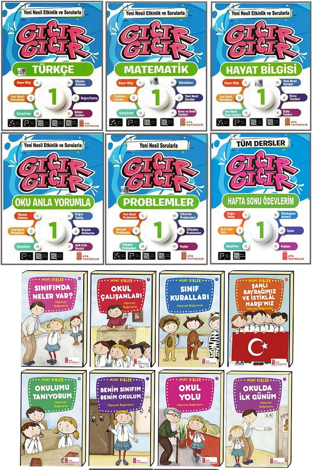 1.sınıf Gıcır Gıcır Set Öykü Seti - 1