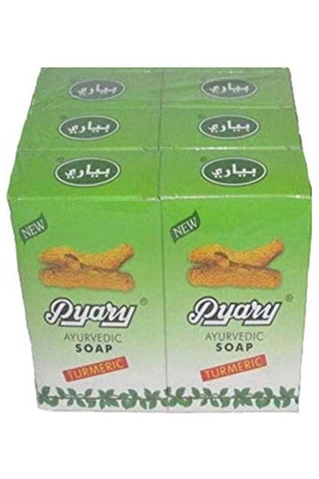 صابون أيورفيدي من 6 قطع أخضر