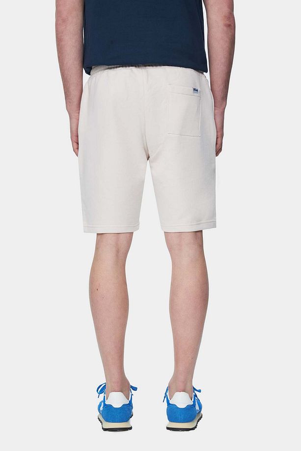 Jarvıs Kemik Rengi Nakışlı Standard Fit Erkek Örme Şort - 4