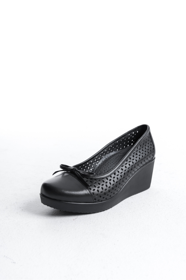 Genuine Leather Wedge Heel Women's Shoes Size 35-41-42-43-44
