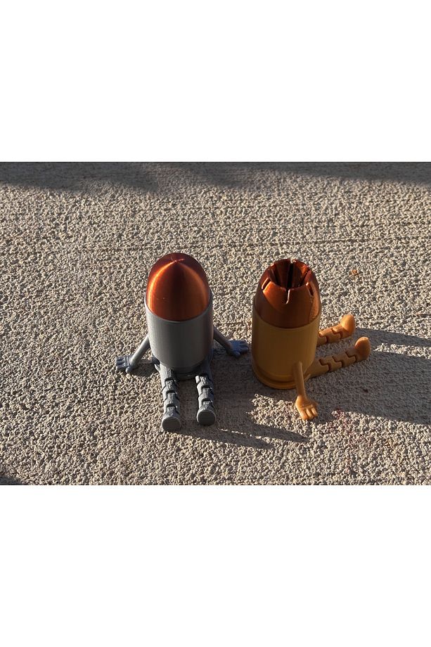 Dekoratif Obje - Bullet Buddy - 2’li Set - 2